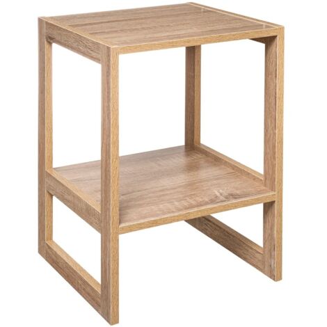 Scaffale impilabile a 1 scomparto mix n modul effetto legno naturale - 5five