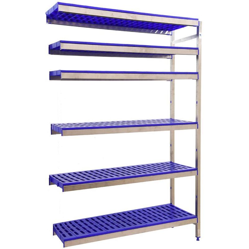 Simonrack Simoninox 6PP ripiano in acciaio inox blu