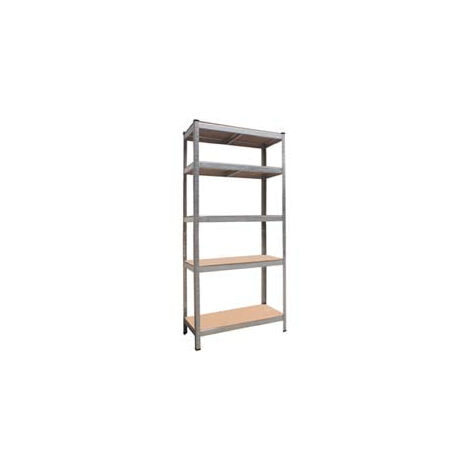 Scaffale In Kit 5 Ripiani In Legno - 5 ripiani cm.90x40x180h.