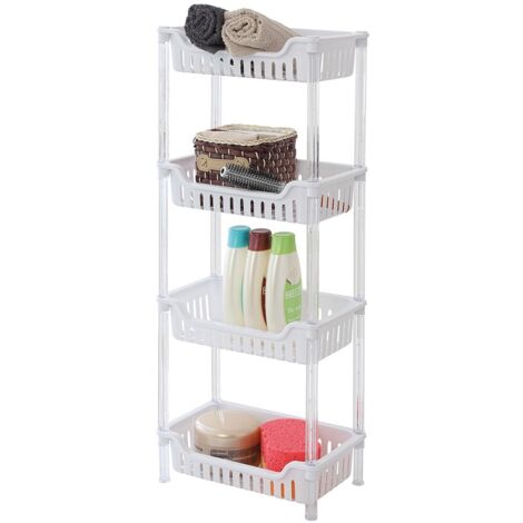 SCAFFALE IN PLASTICA 4 RIPIANI