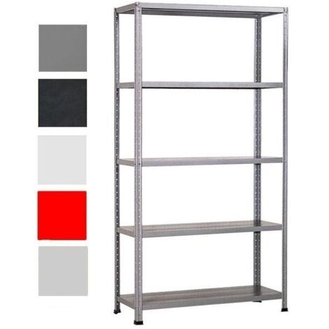 SCAFFALE KIT 100x40 h 185 GRIGIO             GRIMA