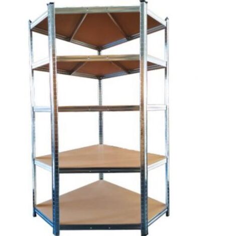 SCAFFALE KIT 5 RIPIANI ANGOLARE WORKIT