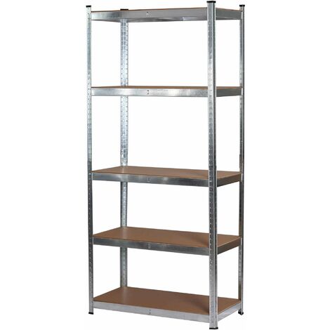 2 X SCAFFALE scaffalatura in metallo officina senza bulloni 160x80x40 cm  ripiani EUR 86,99 - PicClick IT