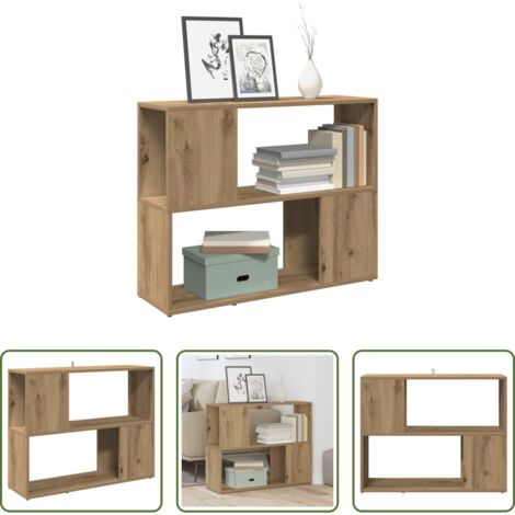 Scaffale -  Libreria/Divisorio Rovere Artigianale 80x24x63 cm