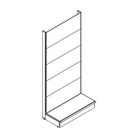 SCAFFALE MARKET A PARETE
