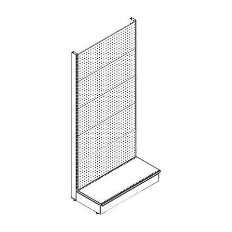 SCAFFALE MARKET A PARETE