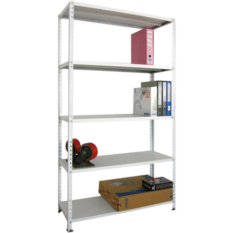 Scaffale metallico 100x40 grigio sp.10/10