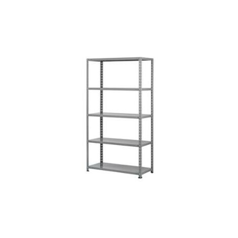 SCAFFALE METALLICO TIC-TAC 100X40XH187CM GRIGIO 70