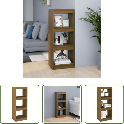 Scaffale per libri -  Libreria/Divisorio Ambra 40x30x103,5 cm in Massello di Pino