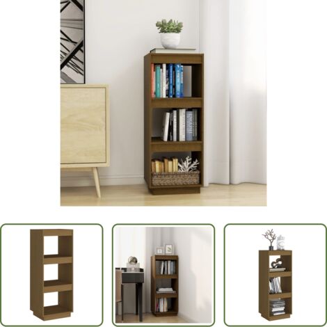 Scaffale per libri -  Libreria/Divisorio Ambra in Legno Massello di Pino