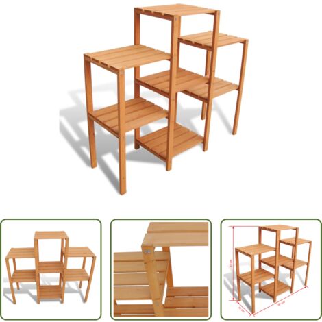 Scaffale per piante - Supporto per Piante da Giardino 97 x 31 x 87 cm