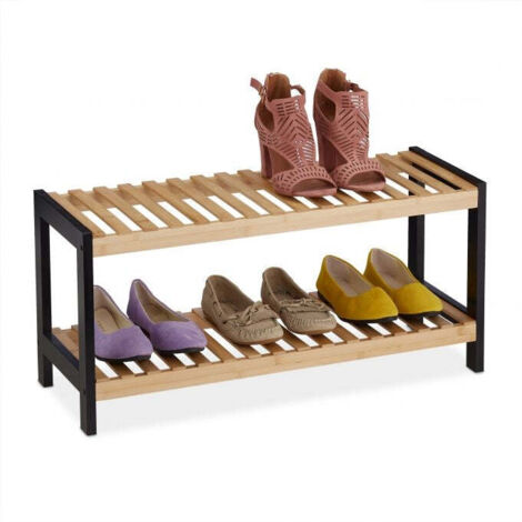 Scaffale per scarpe a 2 livelli
