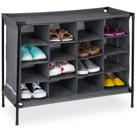 Scaffale per scarpe da campeggio