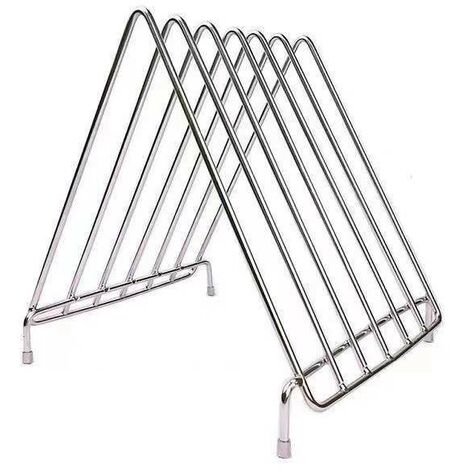 Scaffale per tagliere in acciaio inox audace Scaffale per tagliere in plastica commerciale per mensola da cucina