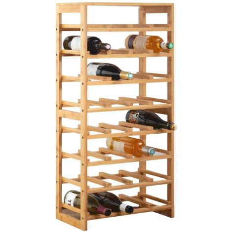 Scaffale Portabottiglie Per 32 Bottiglie