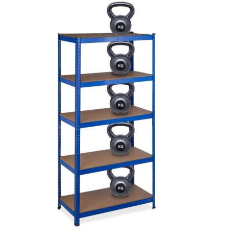 Scaffale portaoggetti con 5 ripiani