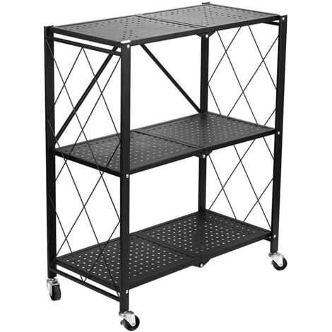 Scaffale portaoggetti FS003 NERO