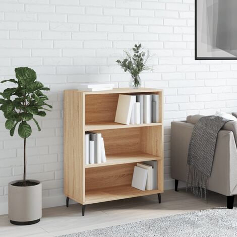 Unico Design Libreria/Divisorio Bianco 51x25x163,5 cm Legno Massello  51x25x163,5 cm Magnifico it - Nero37426