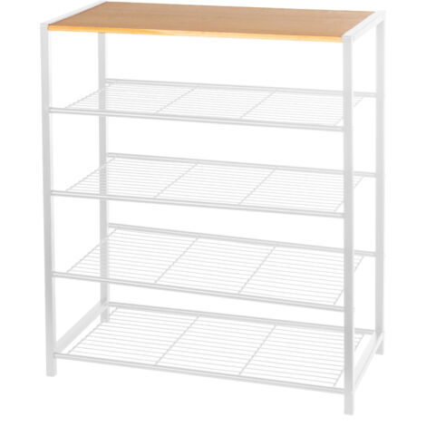 Scaffale portascarpe a 5 ripiani 80x30x73cm BRUNBESTE BB-3559