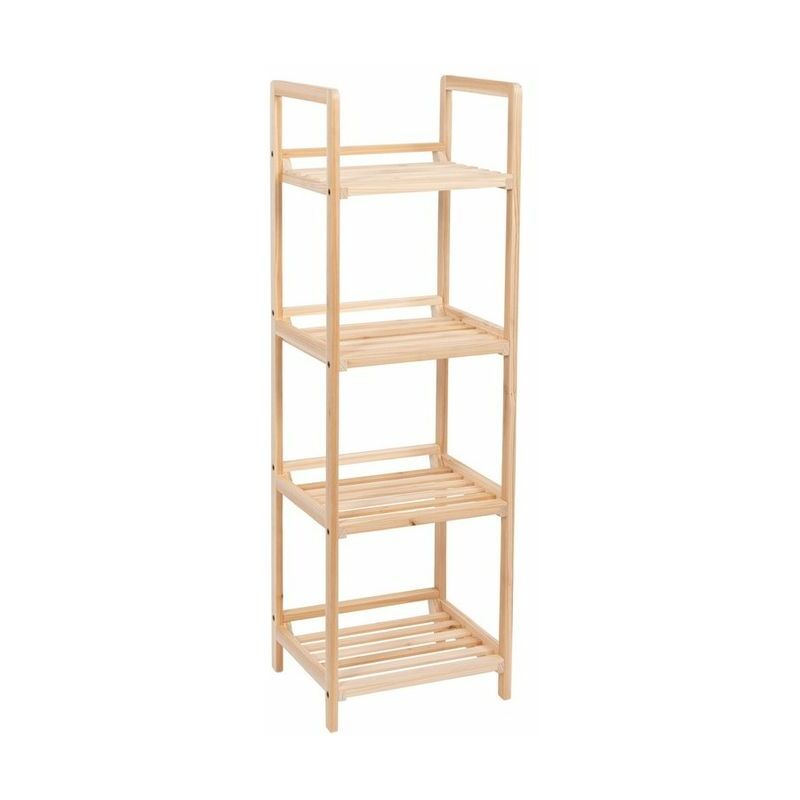 Scaffale portatutto aton 4 ripiani 36X33X118