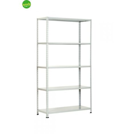 Scaffale Prometal sekurkit bianco 100 x 40 x 186 cm