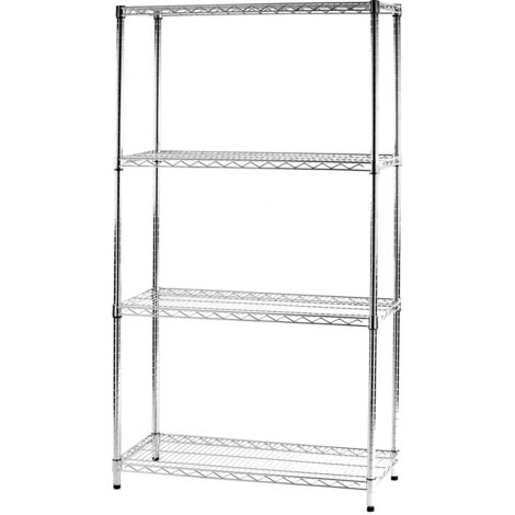 Scaffale quattro ripiani cm 35 x 90 x h.168