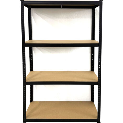 Scaffale robusto 90x40x180 cm, scaffale autoportante per garage, officina, casa, cantina