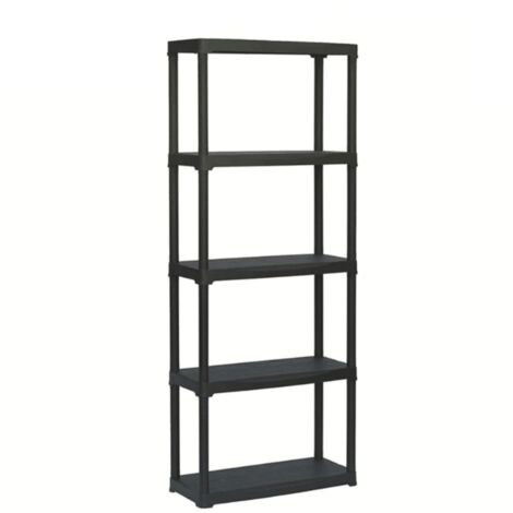 SCAFFALE SCAFFALATURA PORTATUTTO 5 PIANI RIPIANI 80x40x176 H PORTATA 150KG 143AP