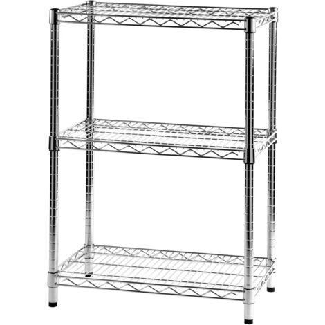 Scaffale tre ripiani cm 35 x 60 x h.90