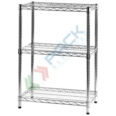 Scaffale Tre Ripiani Cm 35 X 60 X H.90 Linea Archimede Serena Group - 3x356090