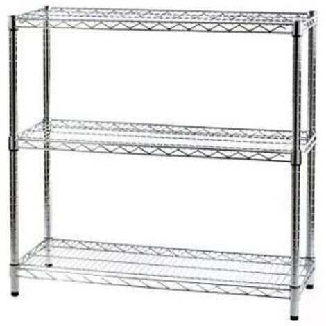 Scaffale Tre Ripiani Cm 35 X 90 X H.90 Linea Archimede Serena Group - 3X359090