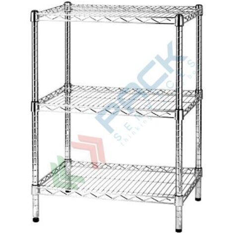 Scaffale Tre Ripiani Cm 45 X 60 X H.90 Linea Archimede Serena Group - 3x456090