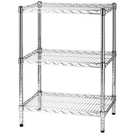 Scaffale Tre Ripiani Cm 45 X 60 X H.90 Linea Archimede Serena Group - 3x456090