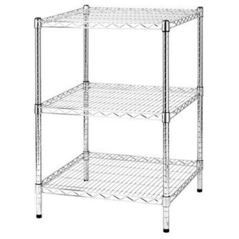 Scaffale Tre Ripiani Cm 60 X 60 X H.90 Linea Archimede Serena Group - 3x606090