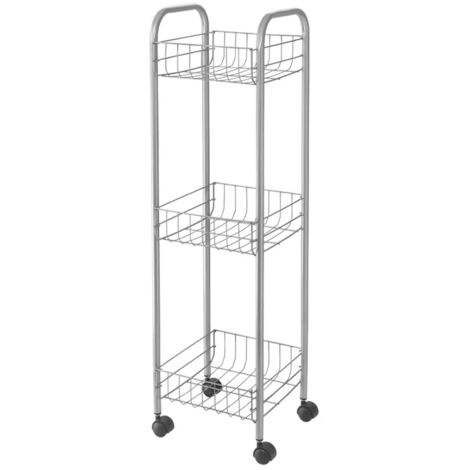 Scaffaletto 3 piani smontabile polytherm - metaltex