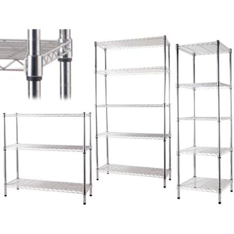 SCAFFALI BRIXO MANHATTAN 5P H.150CM