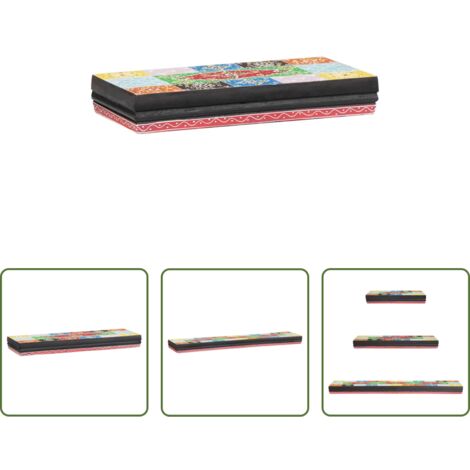 Scaffali da parete -  Scaffali da parete 3 pcs Multicolore 100 x 20 x 6 cm