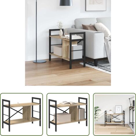 Scaffali in legno -  Libreria Rovere Sonoma 75 x 30 x 58,5 cm Legno multistrato