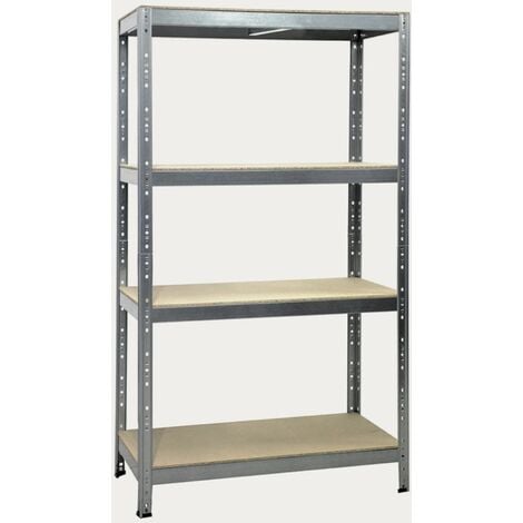 SCAFF.LEGNO/METALLO 4 RIPIANI
