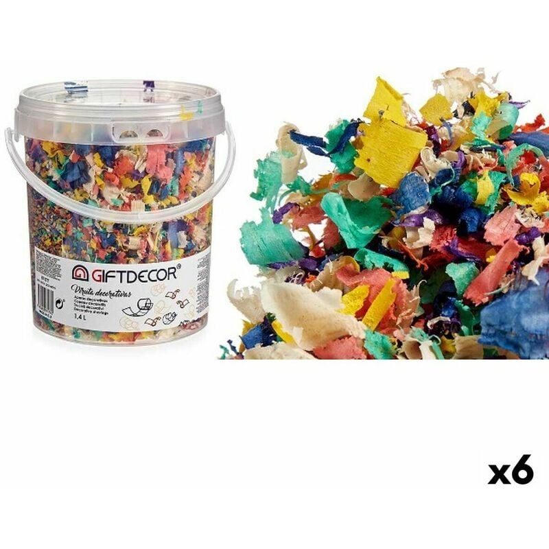 Image of Gift Decor - Scaglie decorative 1,4 l Multicolore (6 Unità)