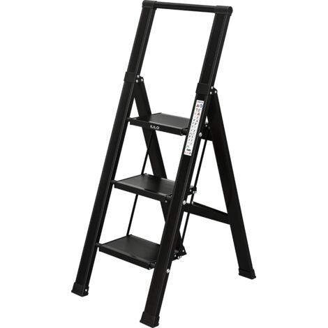 Scala a 3 gradini per la casa  Pieghevole - alluminio - ILILO FIT BB Pro