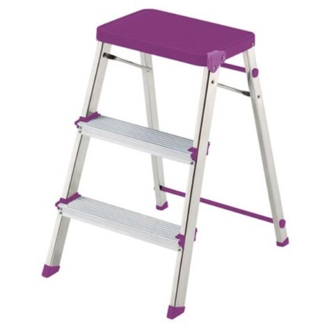 scala a 3 gradini viola - mt3001malva - rolser