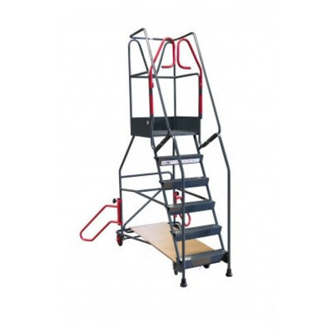 Scala a 7 gradini con sistema di bloccaggio automatico 150 kg - FIMM - 830008812