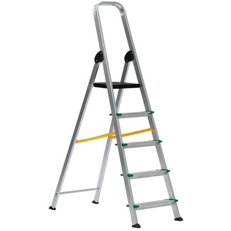 SCALA ALLUMINIO 6 P. LARGA