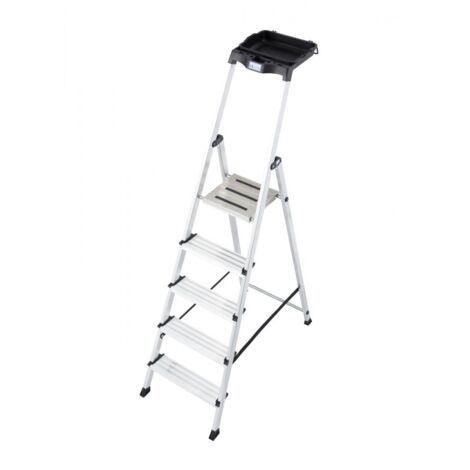 Scala alluminio krause secury pieghevole 5 gradini 3,05 m