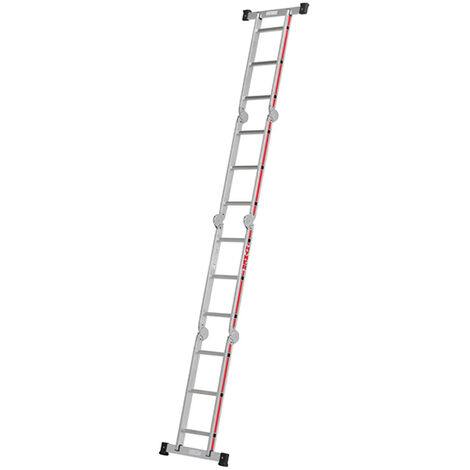 Scala articolata 4x4 pioli - Lunghezza scala 4.59m - 404316