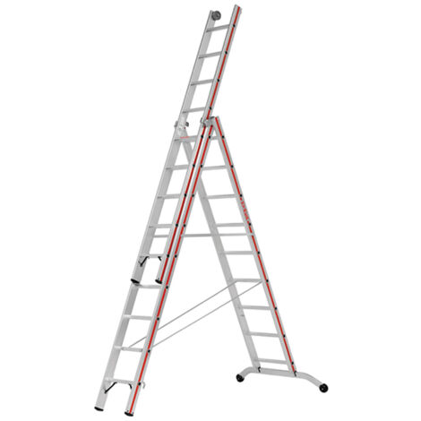 Scala componibile 3x8 pioli - Lunghezza 5.80m - 684724