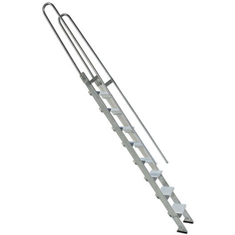 Scala d'accesso 9 gradini - Altezza raggiungibile 2.08m - S15/24