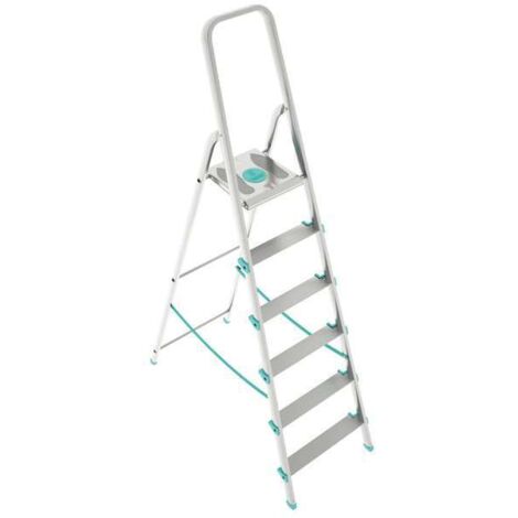 Scala Domestica in Alluminio Olimpica Gr.8 Xtra con Gancio S107A08W, Altezza 8 metri