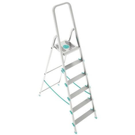 Scala Domestica in Alluminio Olimpica, Modello Xtra con 7 Gradini, Codice 09915